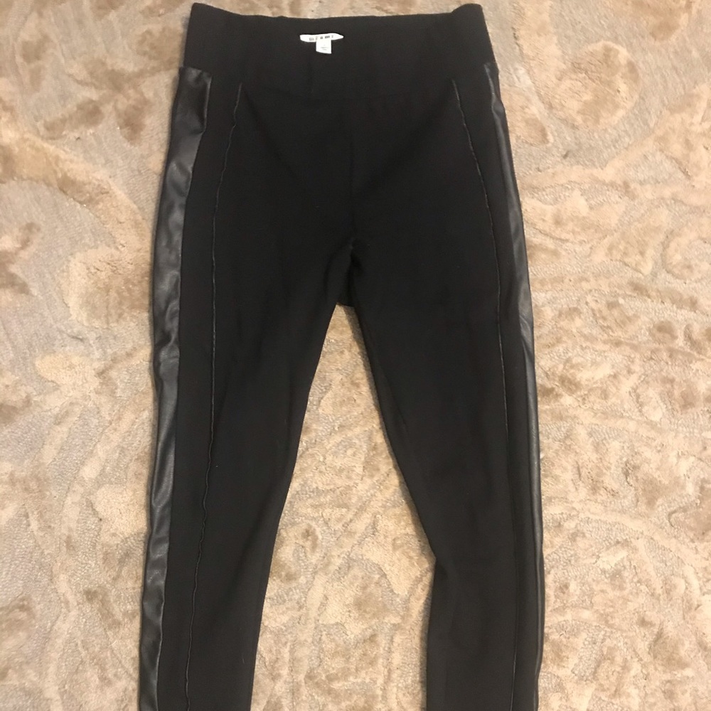 Francescas Miami Black Leggings Size Small